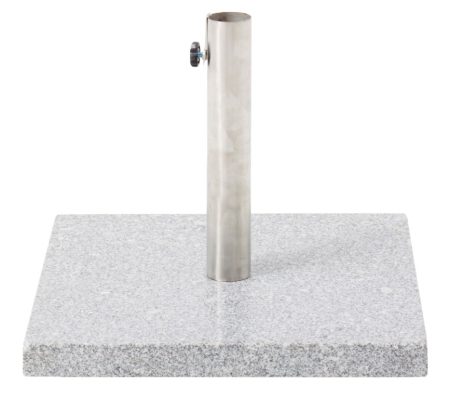 LARGE GRANITE BASE - 30kg 50 x 4.5cm thick Stem Top - H 40cm