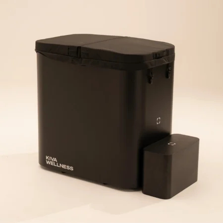 Kiva Wellness North Tub Black With Step