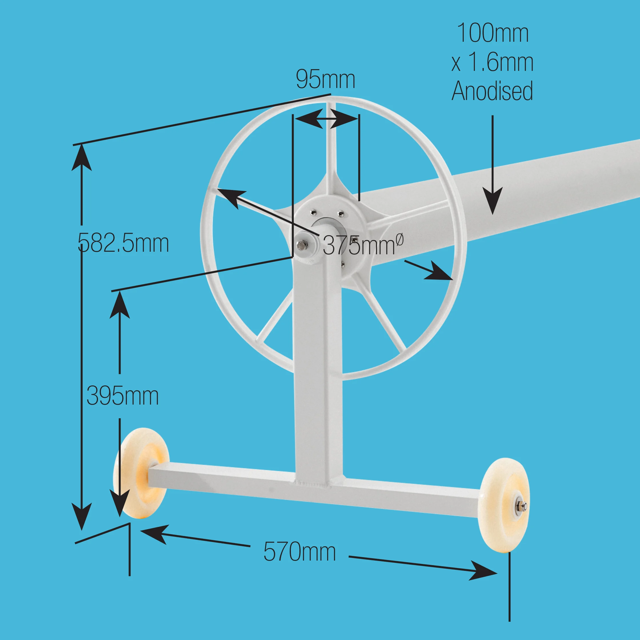 Mark Ii Pool Roller Size